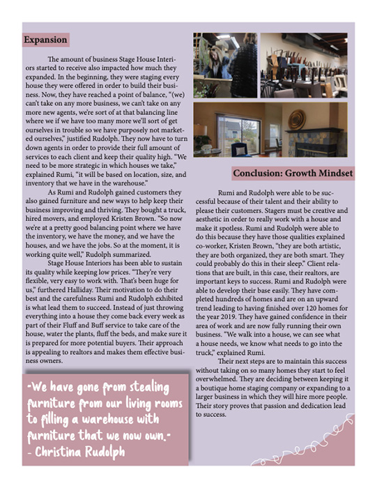 Article by Kirsten Andrews